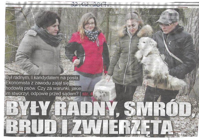 Były radny, smród brud i zwierzęta